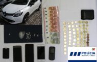 PSP deteve suspeita de tráfico após perseguição automóvel em Guimarães