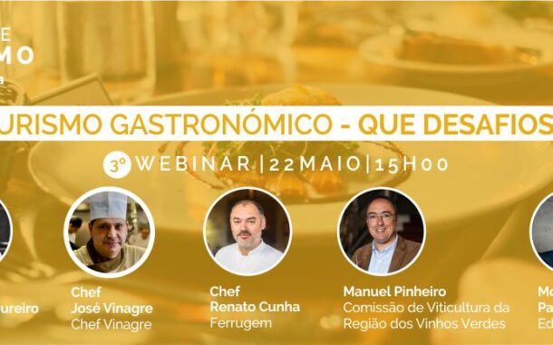 3.º Fórum de Turismo Visit Braga debate ‘Turismo Gastronómico – Que Desafios?’ esta sexta-feira