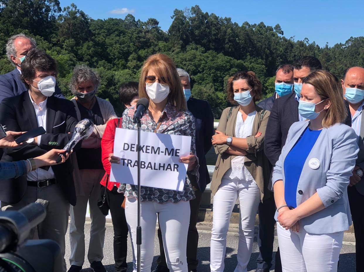 Trabalhadores transfronteiriços lançam SOS para abertura de pontos de passagem entre Minho e Galiza