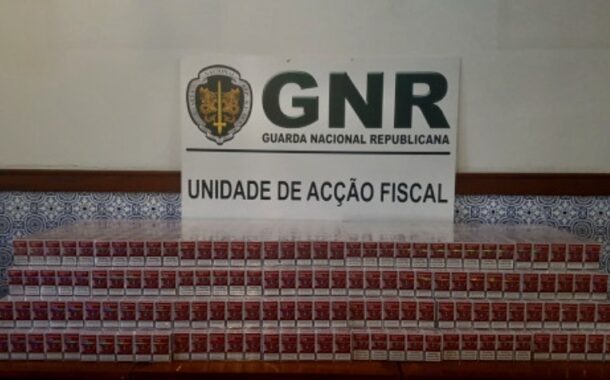 GNR apreende 70 mil cigarros de contrabando em operação na A3