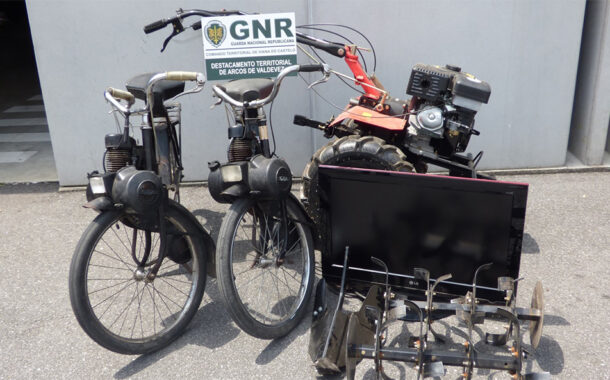 GNR recupera material roubado na Ponta de Barca