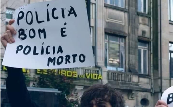 PSP identifica autor de cartaz contra polícias na manifestação do Porto
