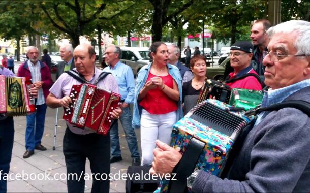 GNR ‘cala’ encontro espontâneo concertinas em Arcos de Valdevez