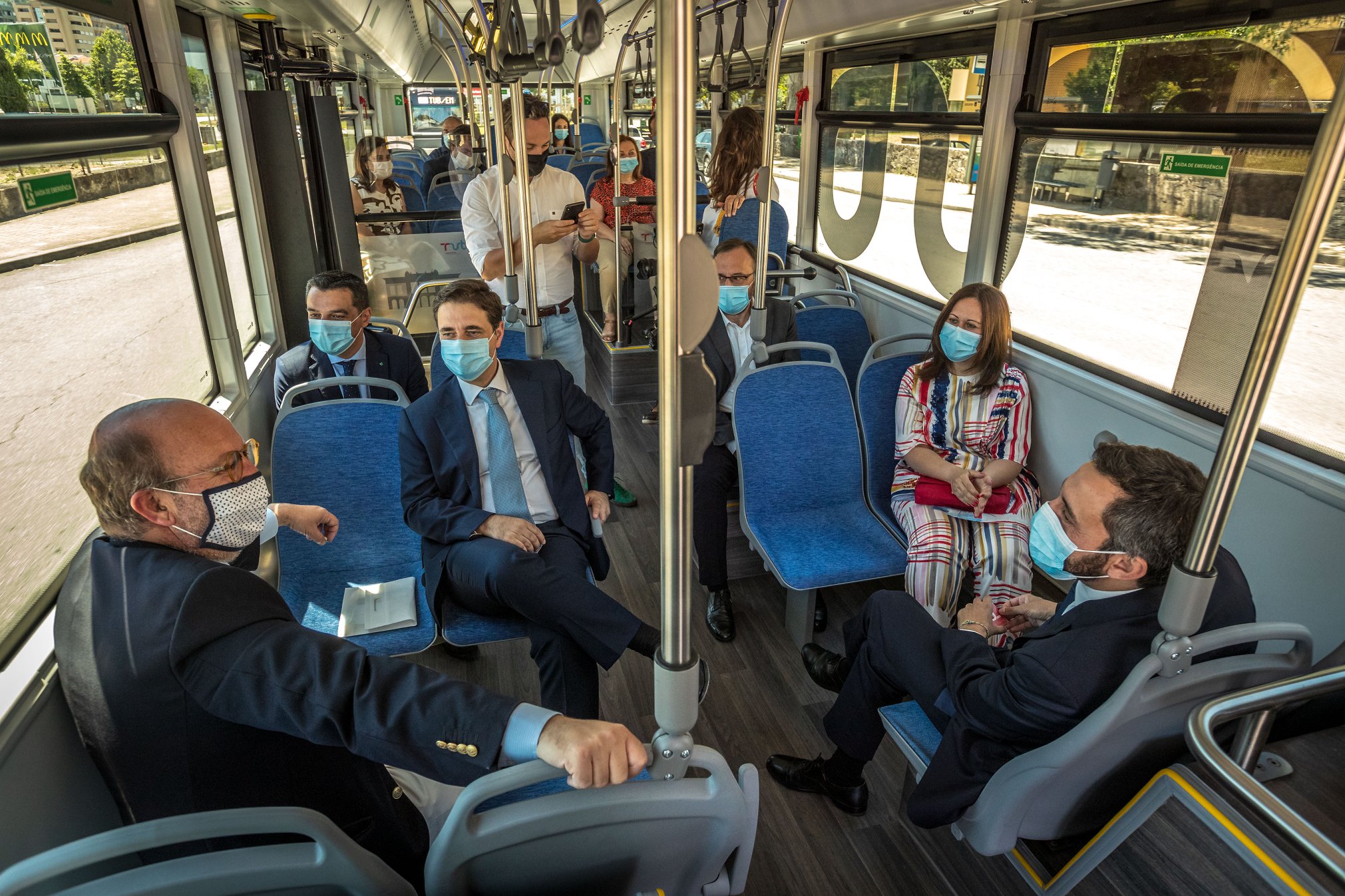 Transportes Urbanos de Braga reforçam frota com mais sete viaturas 100 % eléctricas