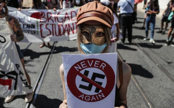 Núcleo Antifascista de Braga em Lisboa “contra o fascismo e a xenofobia” (c/ vídeo)