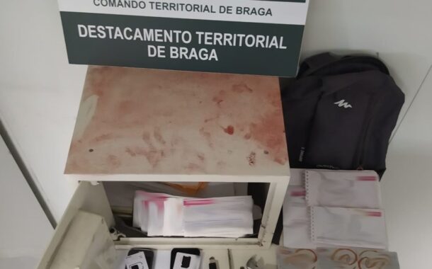 Detido três meses depois de ser libertado por furto em Braga
