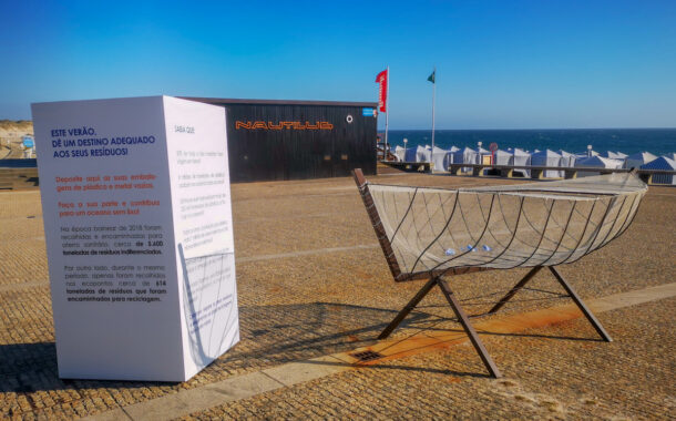 Esposende. Praia de Apúlia recebe ‘barco’ que incentiva à separação de resíduos na época balnear