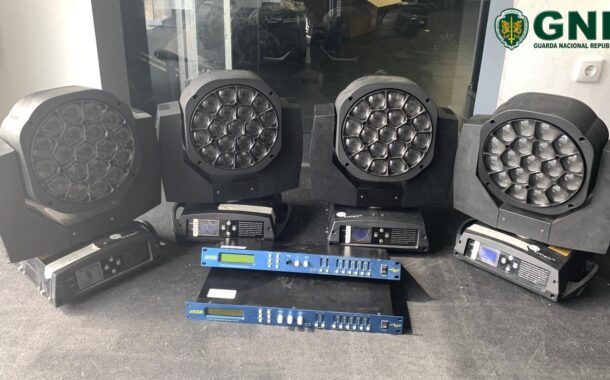 GNR recupera equipamentos de luz e som em Famalicão