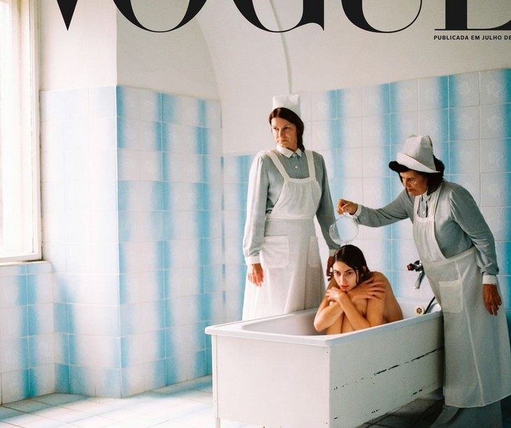 Sara Sampaio arrasa capa polémica da Vogue Portugal (c/vídeo)