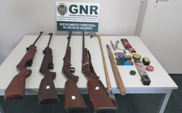GNR detém idoso que agredia mulher em Arcos de Valdevez