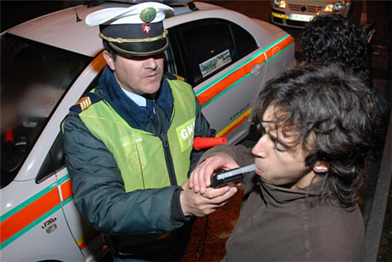 GNR deteve 164 condutores com excesso de álcool