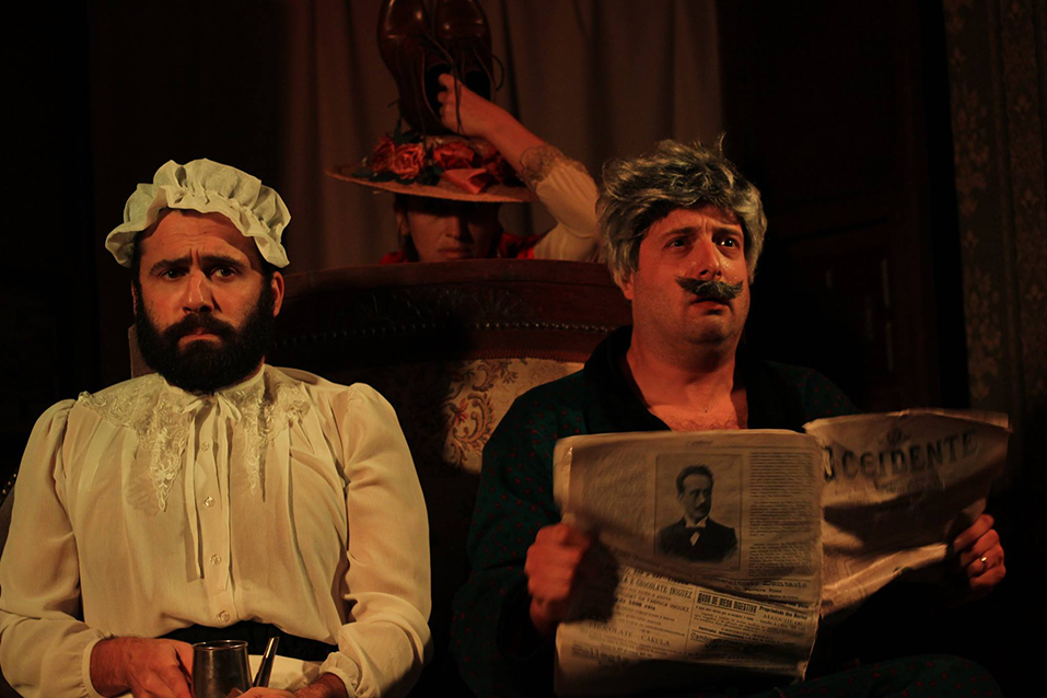 Comédias do Minho e Teatro do Frio transformam espaço público em museu imaginário