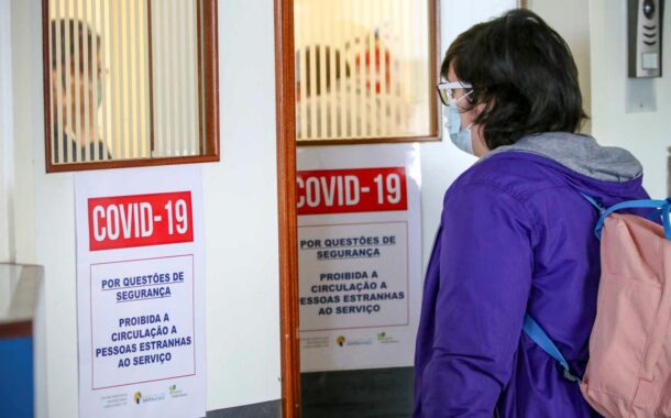Portugal com mais quatro mortes e 186 novos casos de covid-19