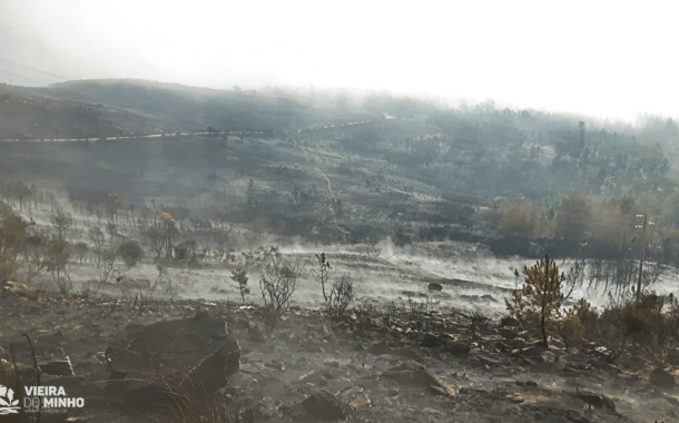 Preventiva para desempregado suspeito de oito incêndios florestais em Vieira do Minho