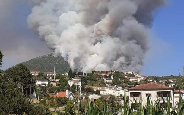 Fogo de Mondim de Basto mantém frente activa “com muita intensidade” há 24 horas