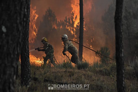 Cinco militares da GNR queimados durante incêndio em Cabeceiras de Basto (c/ vídeo)