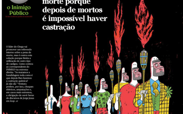 PSP apresenta queixa-crime contra o jornal Público por causa de cartoon sobre racismo