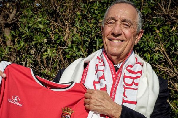 Marcelo rejeitou convite para comissão de honra do presidente do SC Braga