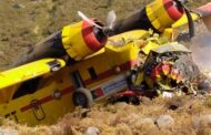 Alto Minho lamenta morte de co-piloto de Canadair que caiu em Agosto no Gerês