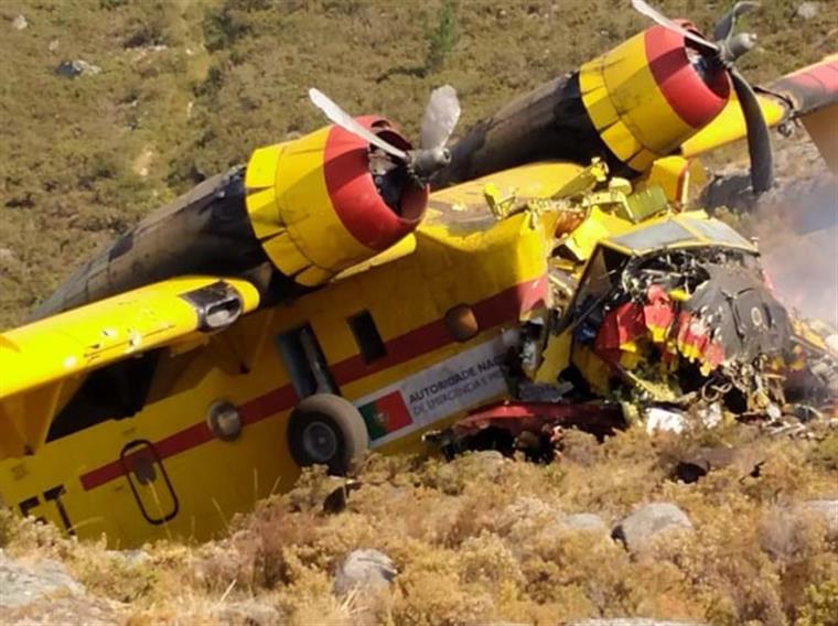 Alto Minho lamenta morte de co-piloto de Canadair que caiu em Agosto no Gerês