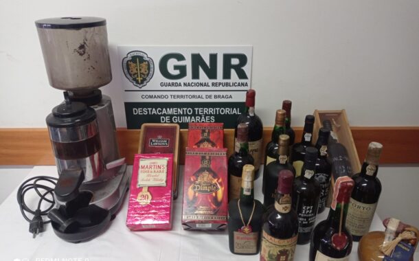 GNR recupera de colecção no valor de 3 mil euros em Guimarães