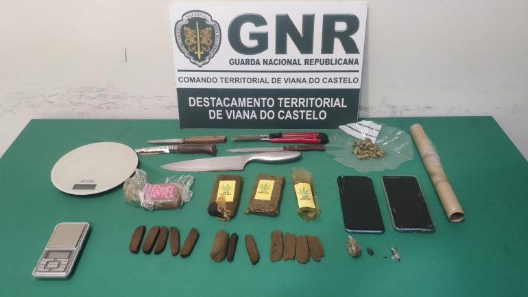 Dois detidos por tráfico de droga em Viana do Castelo