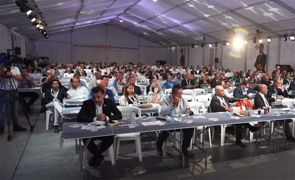 GNR fiscaliza regras na convenção do Chega e faz algumas