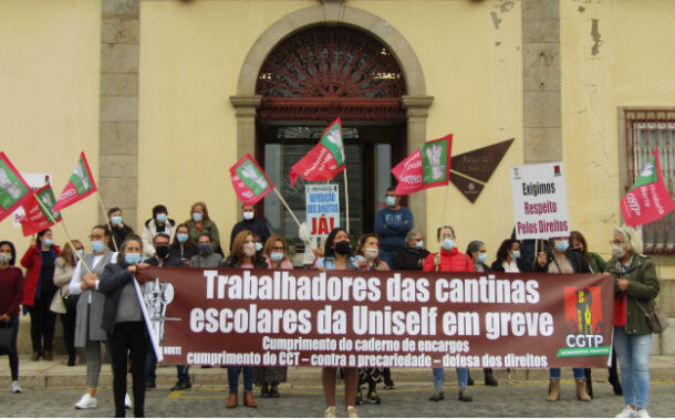 Greve de trabalhadores das cantinas escolares deixa 60% dos alunos de Barcelos sem refeições