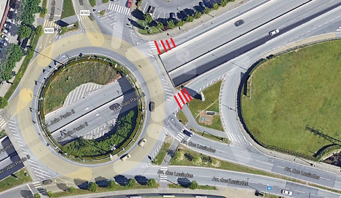 Trânsito condicionado a partir desta segunda-feira em Braga