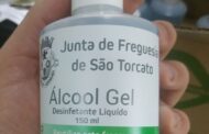 Junta de S. Torcato, em Guimarães, oferece gel a alunos e máscaras à população de riso