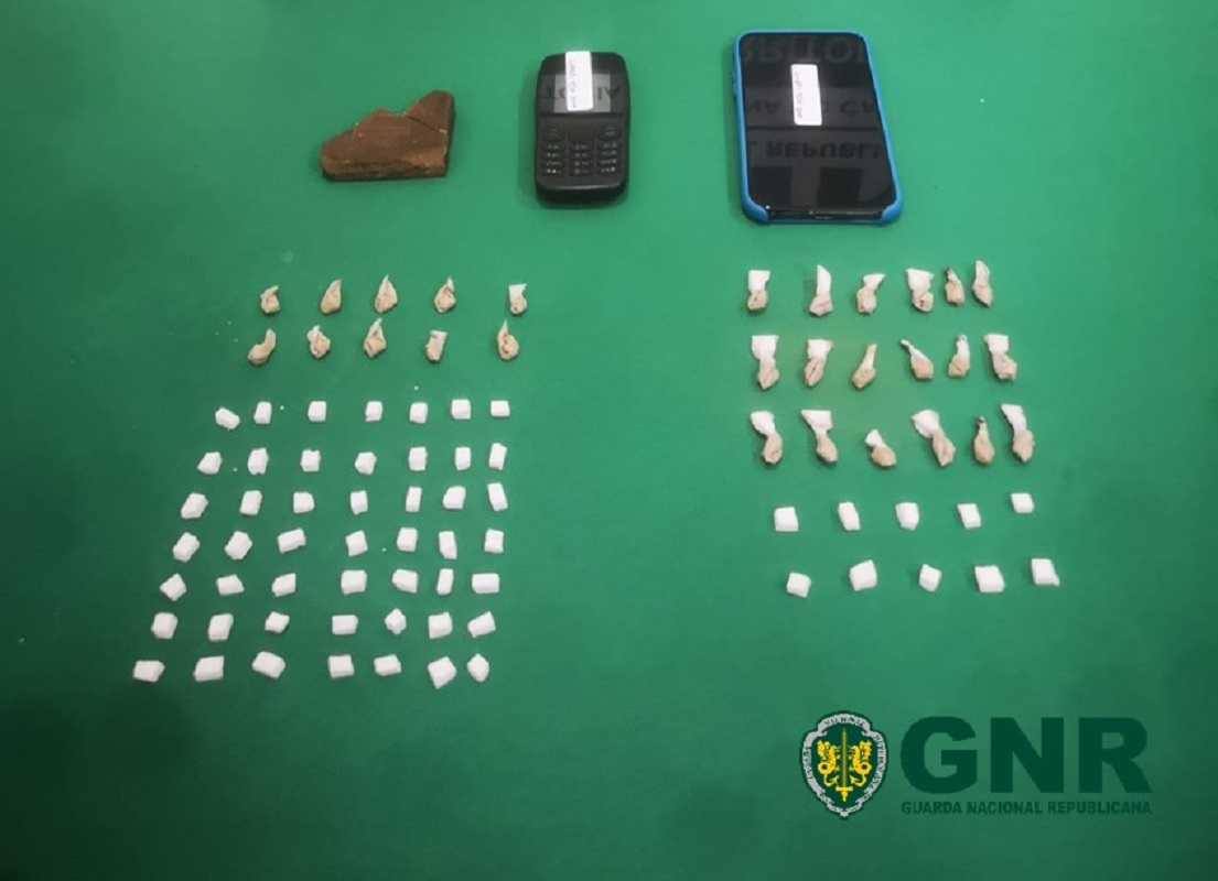 GNR detém dois homens por tráfico de droga em Viana do Castelo