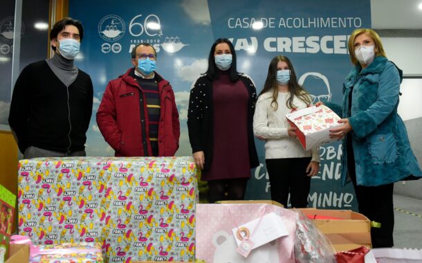 ‘Padrinhos do Coração’ concretizou sonhos de Natal de crianças institucionalizadas de Braga. Futebolista Trincão foi ‘padrinho’