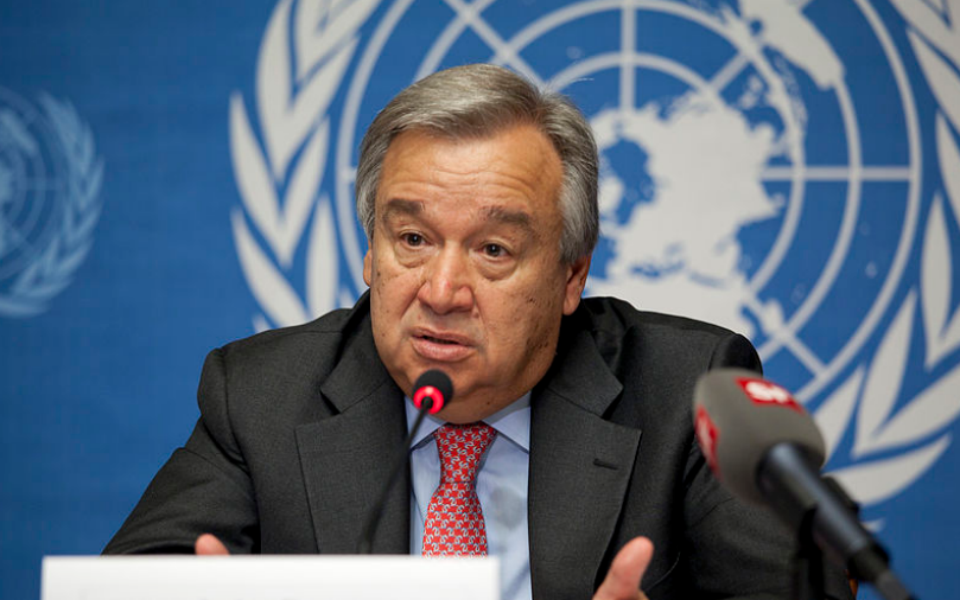 Guterres pede a todos os líderes mundiais que declarem estado de emergência climática