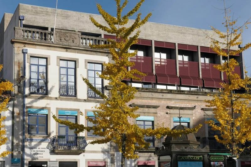 Edifício do Palácio da Justiça Braga ampliado para receber os do Trabalho e de Família e Menores. Projecto aprovado