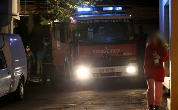 Incêndio faz três feridos e dois desalojados em Braga