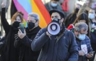 ‘Antifas’ de Braga e Barcelos juntam-se a manifestação contra a presença de Marine Le Pen em Portugal