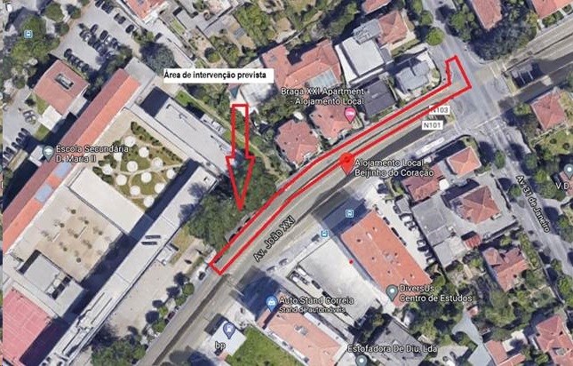 Condicionamento ao trânsito em Braga esta quarta-feira
