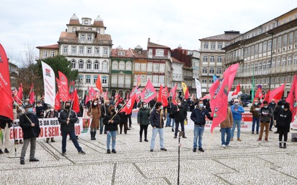 CGTP acusa em Guimarães Governo de usar a pandemia para ameaçar trabalhadores