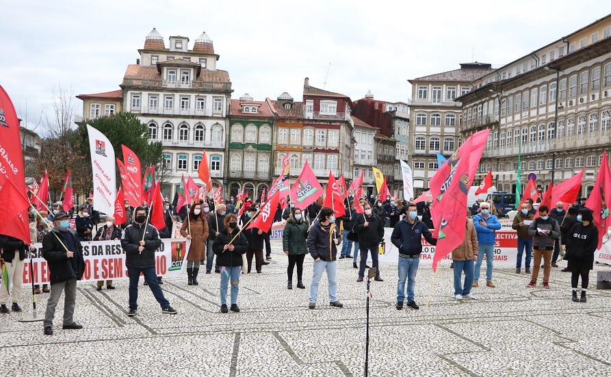 CGTP acusa em Guimarães Governo de usar a pandemia para ameaçar trabalhadores