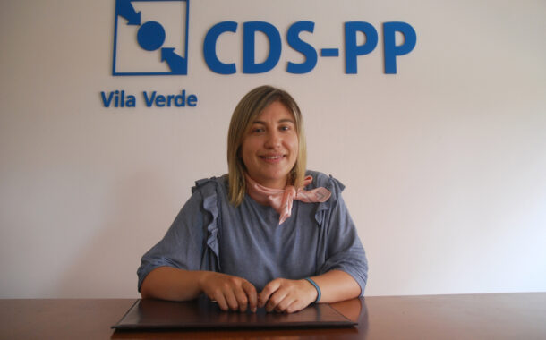 Cláudia Pereira é candidata à presidência do CDS-PP de Vila Verde