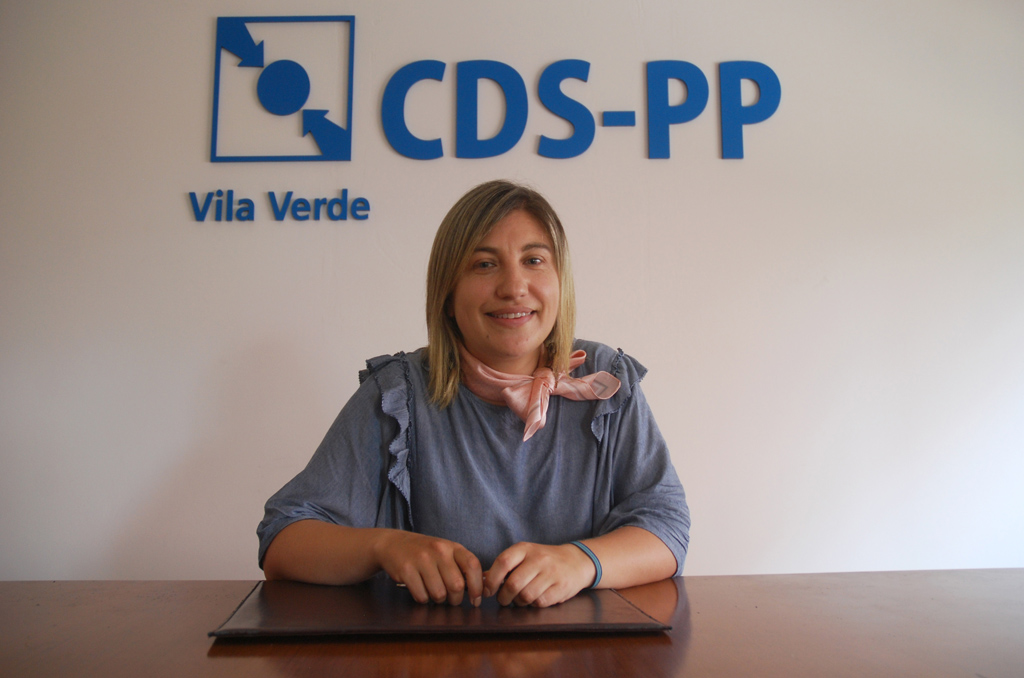 Cláudia Pereira é candidata à presidência do CDS-PP de Vila Verde