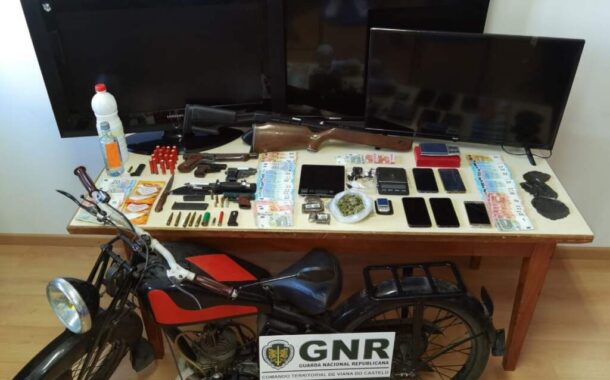 Quatro detidos em operação anti-droga no Alto Minho
