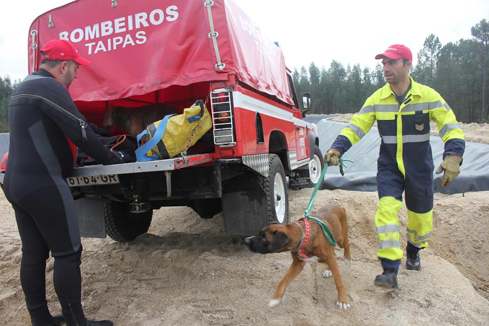 Homem atira-se ao rio para salvar cão e teve de ser resgatado