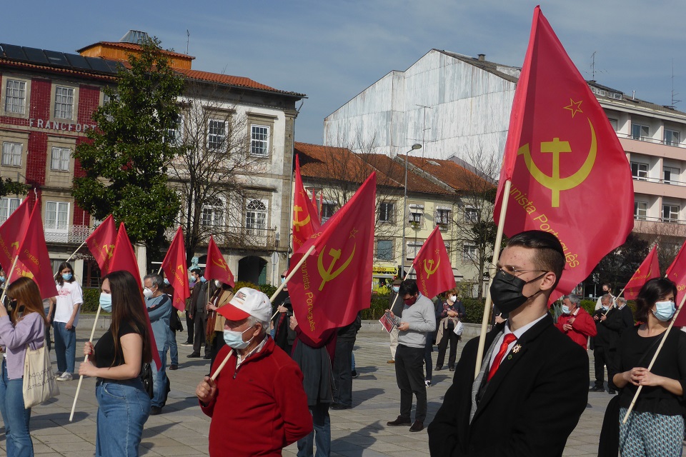 PCP recorda em Braga 100 anos de luta por um país que ainda falta construir