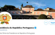 Marcelo estreia-se no Twitter em conta oficial da Presidência da República