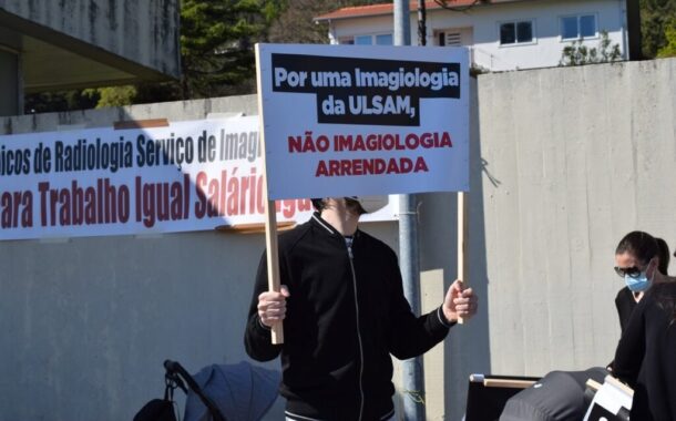 Radiologistas do Alto Minho em vigílias e greve exigem melhores salários