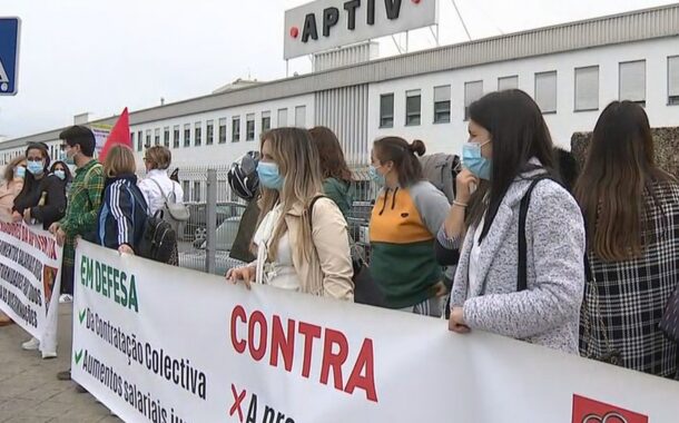 Trabalhadores da antiga Grundig Braga protestam por aumentos salariais