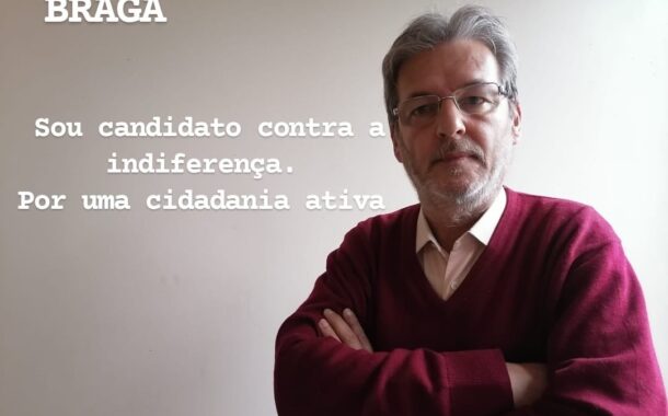 Autárquicas. Ex-jornalista Paulo Sousa anuncia ‘candidatura’ a Braga para dar corpo à “cidadania activa”