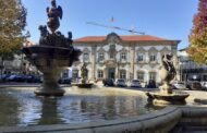 Estacionamento condicionado segunda-feira no centro de Braga