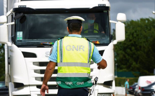 GNR lança operação de fiscalização a veículos pesados a partir desta segunda-feira